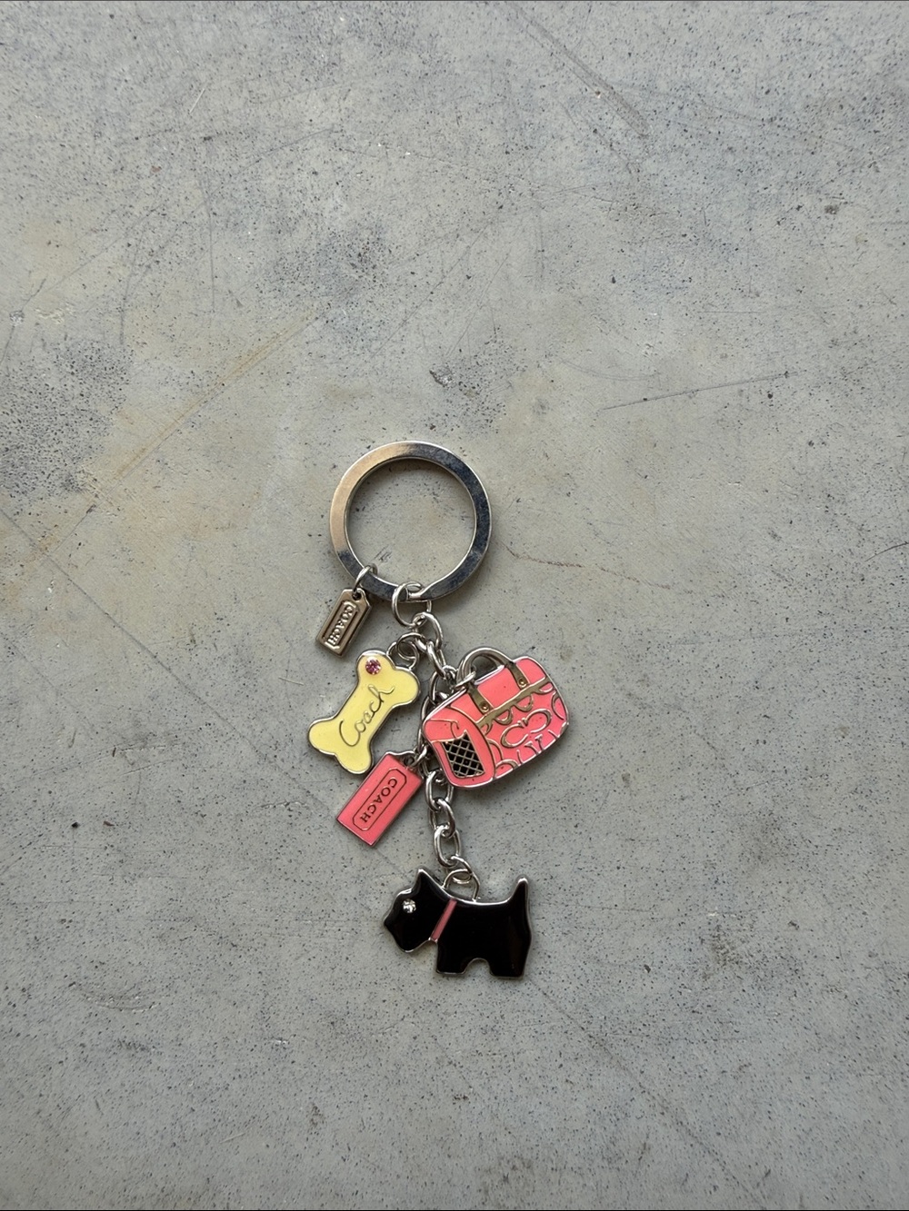 vintage coach keychain